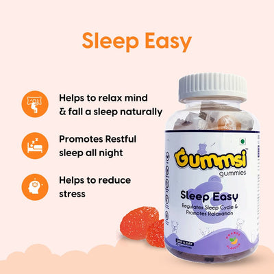 Sleep Easy Gummies | Deep & Restful Sleep In 30 Minutes With Melatonin