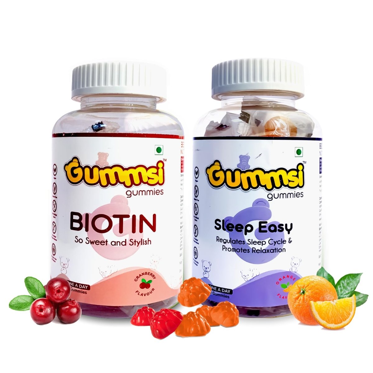 Sleep Easy + Biotin Gummies
