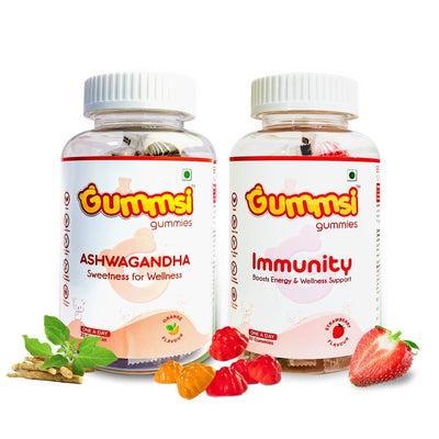 Ashwagandha + Immunity Gummies - Gummsi