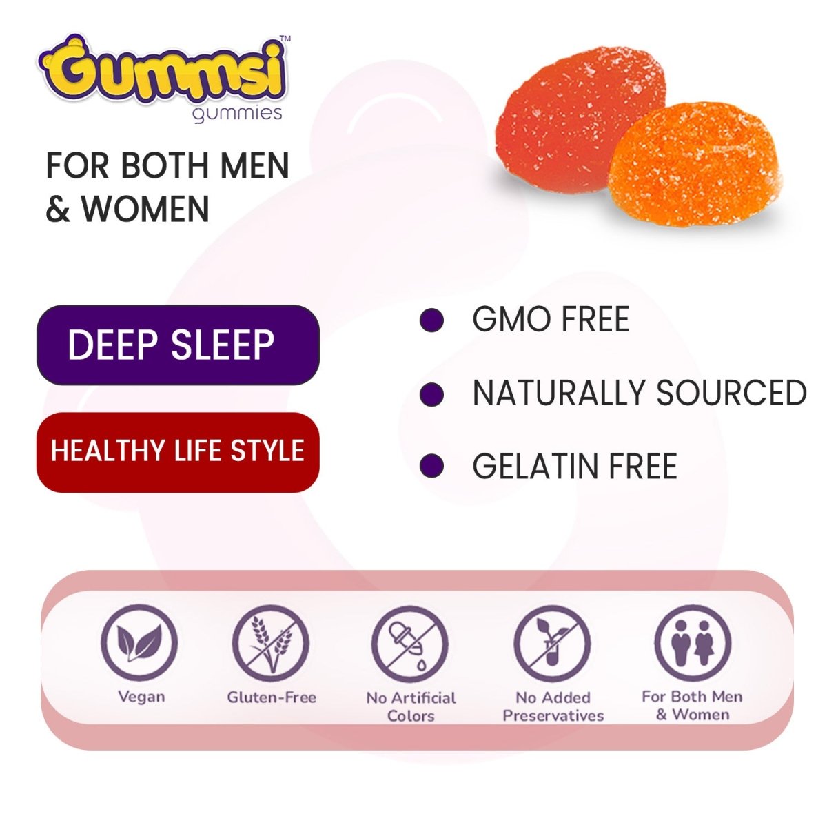 Sleep Easy + Biotin Gummies