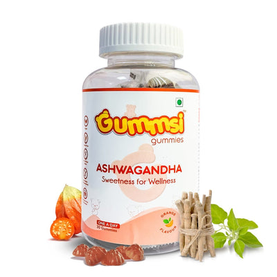 Ashwagandha Gummies | Get 100% Stress and Anxiety Relief - Gummsi
