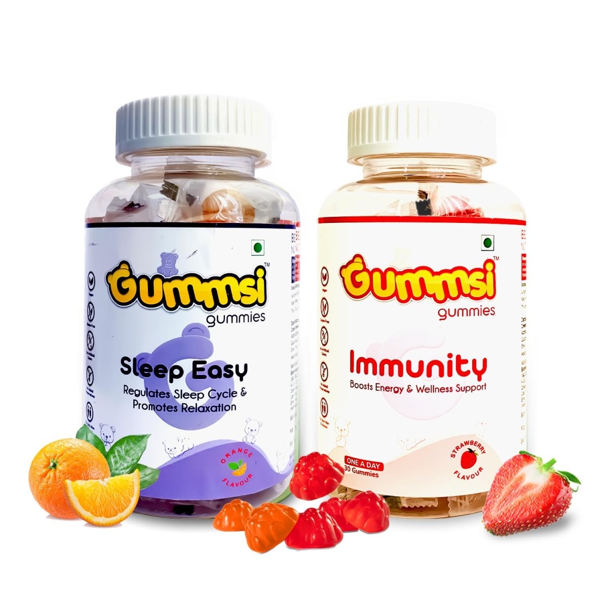 Sleep Easy + Immunity Gummies