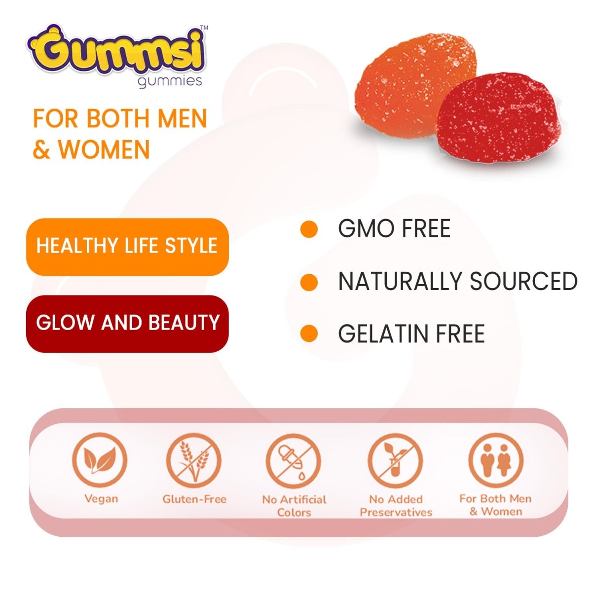 Biotin + Ashwagandha Gummies - Gummsi