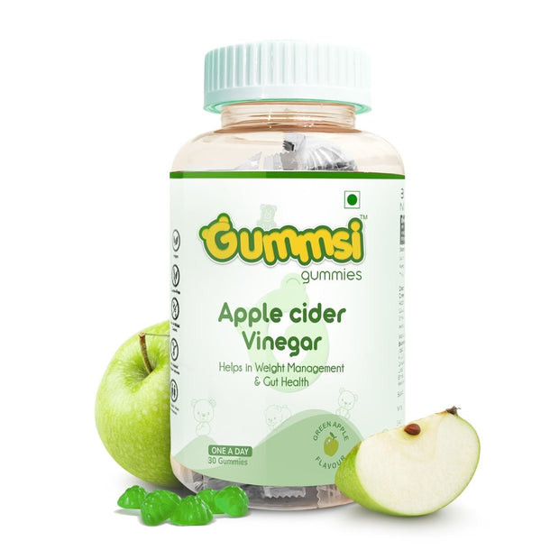 Apple Cider Vinegar Gummies | Gelatin Free | Effective in Weight Loss - Gummsi